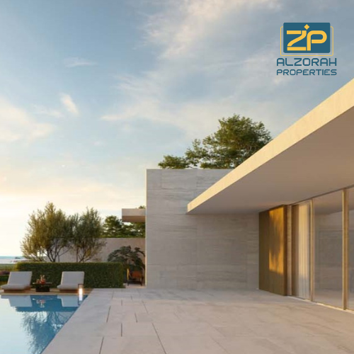 Modern beachfront villa for sale with sea view in Al Zorah Ajman