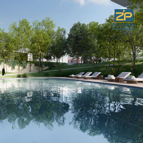 waterfront property in Al Zorah near the marina