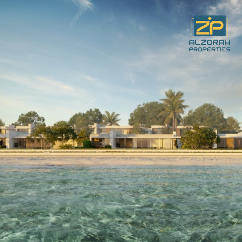Modern beachfront villa for sale with sea view in Al Zorah Ajman