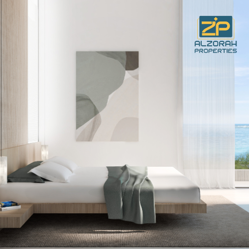 Modern apartments by the marina at Seaside Hills Residences in Ajman