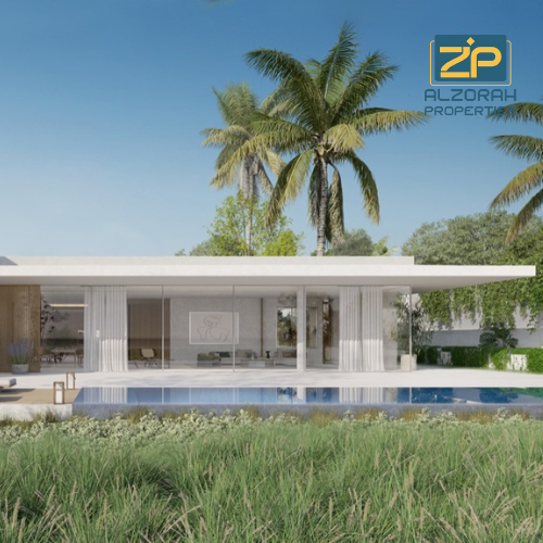 Modern beachfront villa for sale with sea view in Al Zorah Ajman
