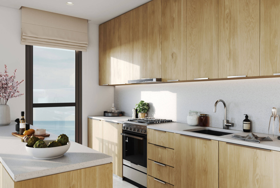 beachfront flat for sale