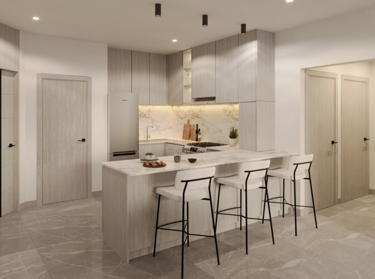 apartments by waterfront